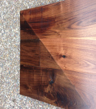 skip planed walnut